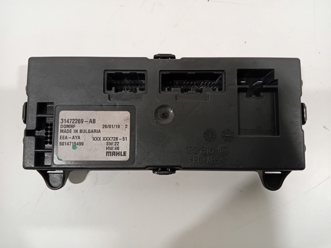 Computer kachel Volvo S60