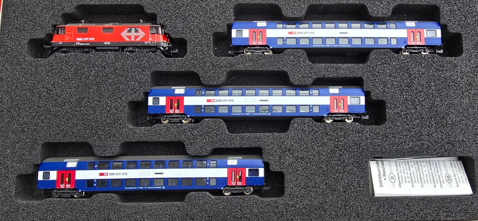 fleischmann piccolo 734077 Zugset 2 "Lion" dcc sound top ovp, Gelijkstroom, Fleischmann, Wagon, Ophalen of Verzenden