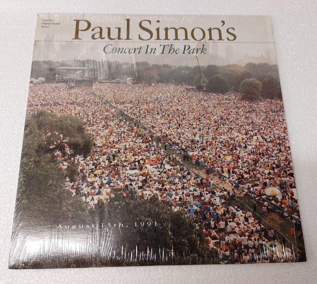 Paul Simon LASERDISC Concert in the Park 1991, Gebruiksvoorwerp, Paul Simon, Verzenden, NvT