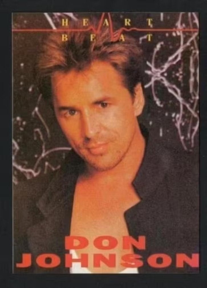 Filmster Don Johnson Heart Beat., Ophalen of Verzenden, 1980 tot heden, Ongelopen, Sterren en Beroemdheden
