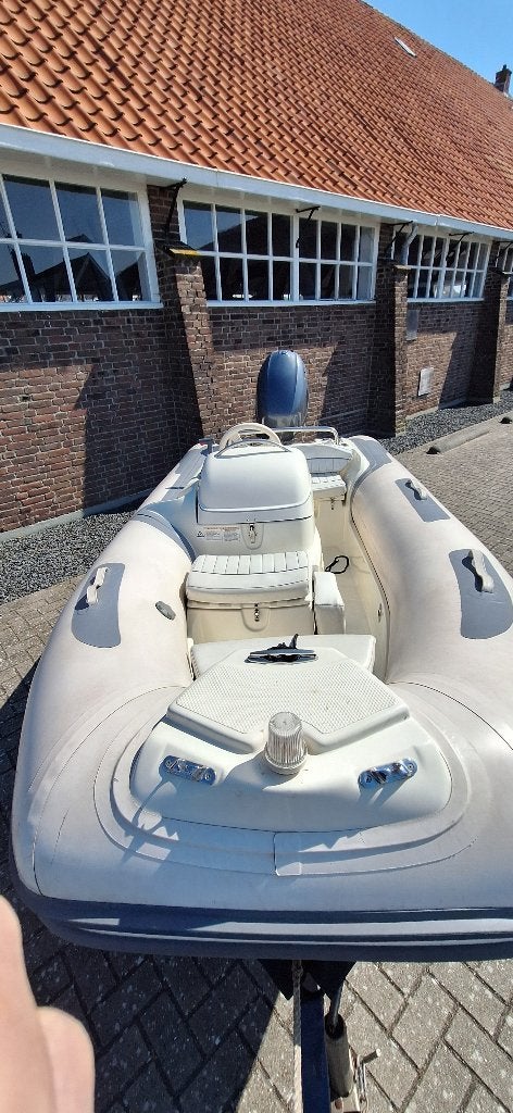 rubberboot Avon 360, Watersport en Boten, Avon, Zo goed als nieuw, Afdekzeil, Ophalen