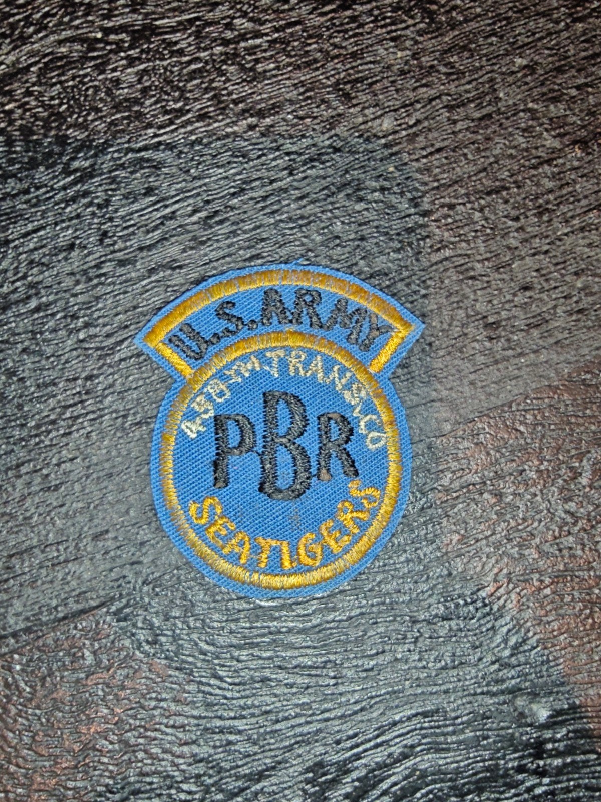 US ARMY 458th TRANSPORTATION COMPANY SEA TIGERS, VIETNAM WAR, Ophalen of Verzenden, Landmacht, Amerika, Embleem of Badge