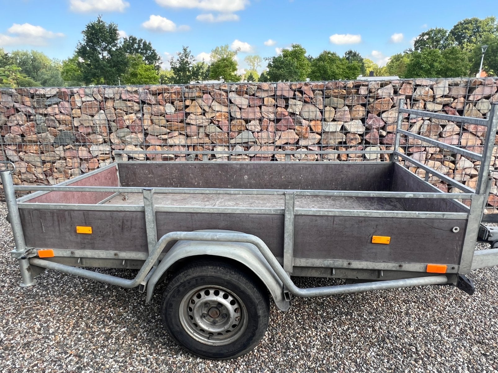Aanhangwagen, Ophalen, Gebruikt