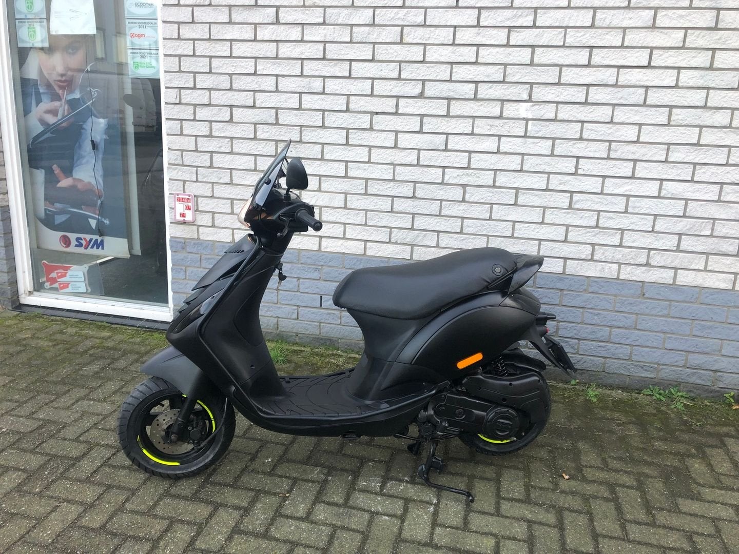 GAVE PIAGGIO ZIP SP 45KM BROM 4-T MAT ZWART BJ2019 6.000KM, PIAGGIO, Onbekend, Onbekend