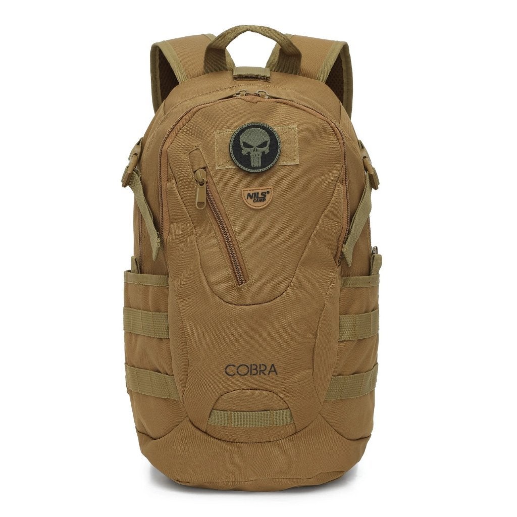 NILS CAMP TACTICAL backpack Cobra 25 liter zandkleur, Info@outdoorensport.nl, Nils, Nieuw, Ophalen of Verzenden