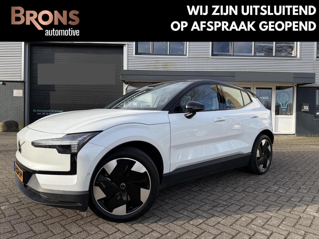 Volvo EX30 Twin Motor Performance Ultra 69 kWh trekhaak, Auto's, Automaat, Gebruikt, Wit, Origineel Nederlands