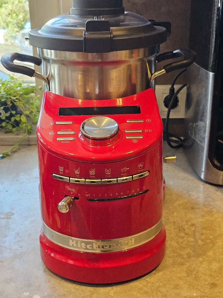KitchenAid Artisan Cook Processor Keizerrood, 4 liter of meer, Ophalen of Verzenden, Zo goed als nieuw, 3 snelheden of meer