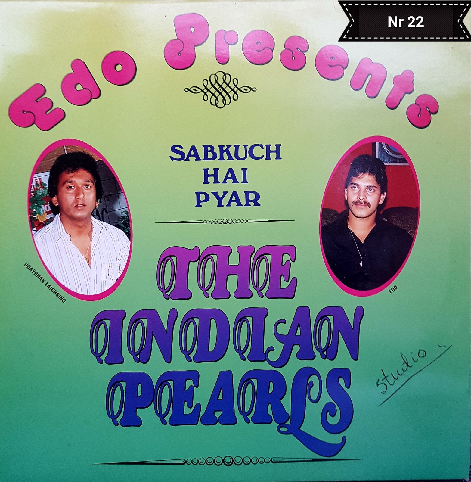 Edo Presents: Sabkuch Hai Pyar - The Indian Pearls Nr 22, Bollywood, Ophalen of Verzenden, Gebruikt, 12 inch