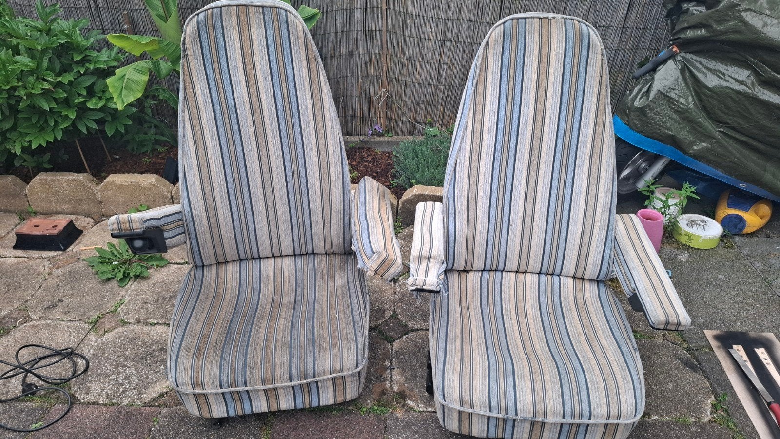 GRATIS camperstoelen fiat ducato 280, Ophalen