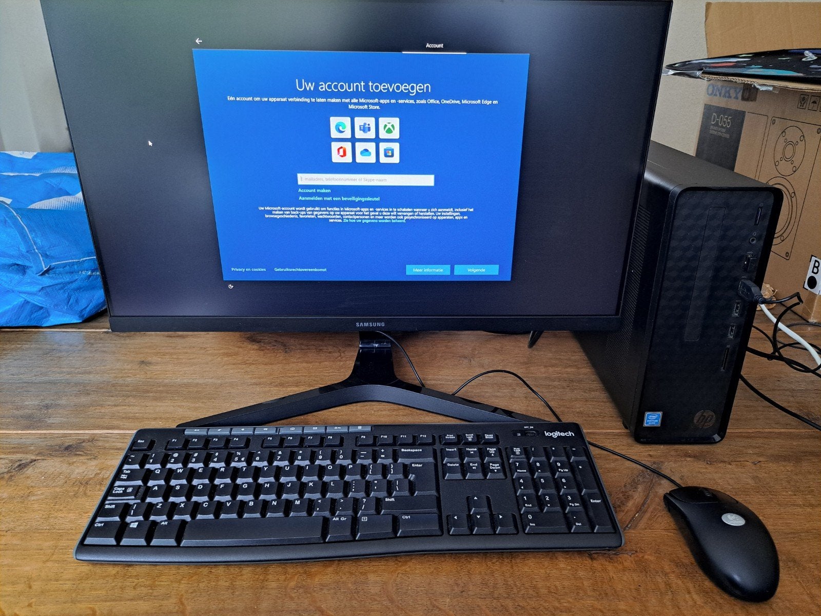 HP slim destop S01-aF1400nd, Ophalen, 2 tot 3 Ghz, 8 GB, Zo goed als nieuw