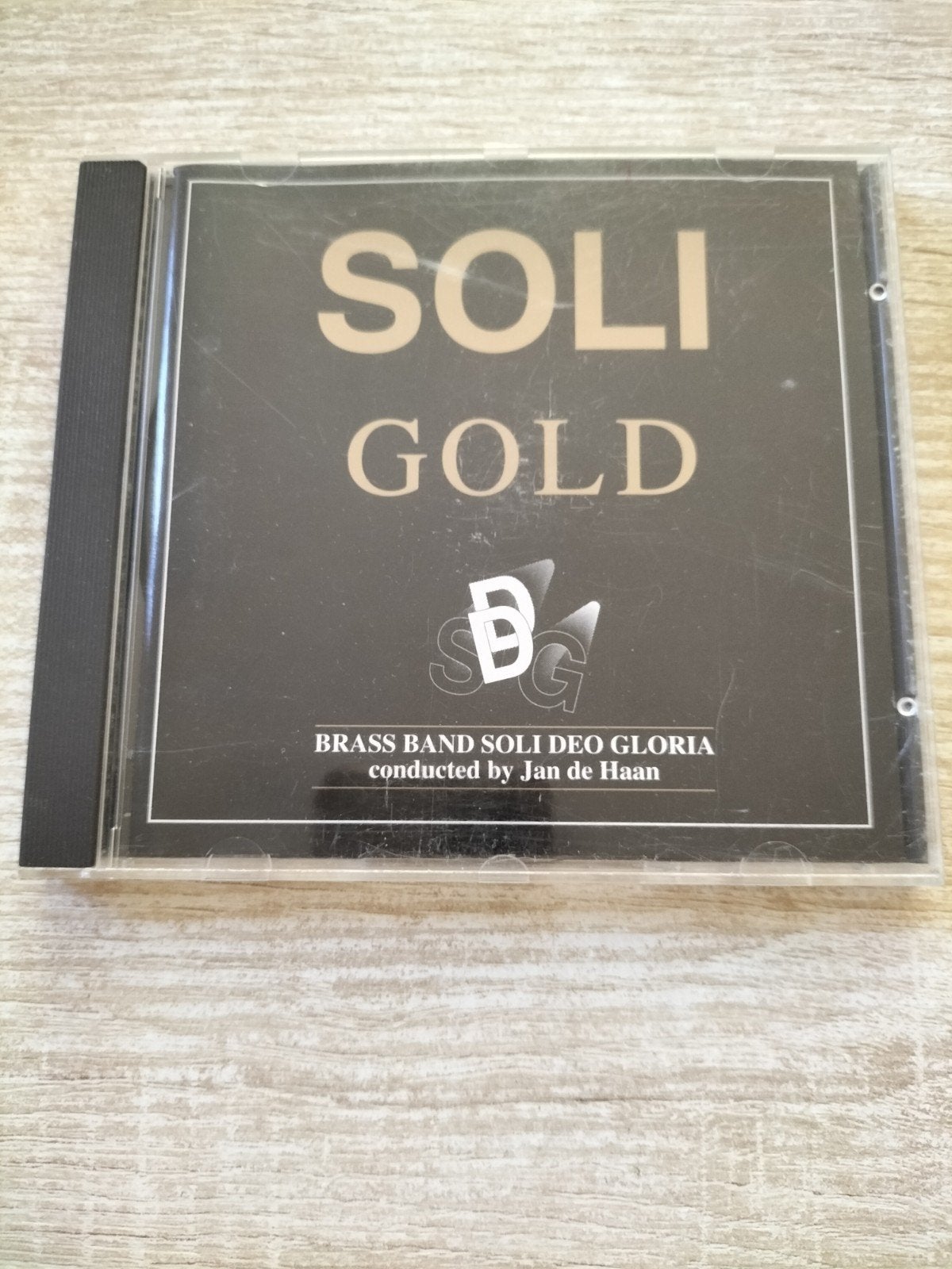 Soli Deo Gloria - soli gold, Ophalen of Verzenden