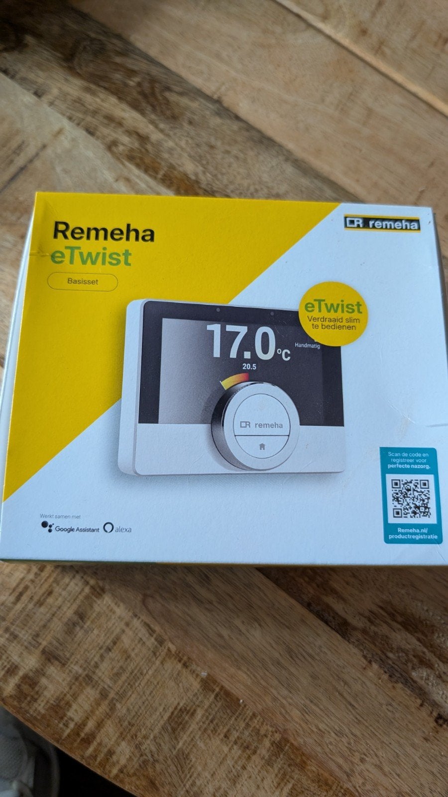 Remeha eTwist Basisset Slimme Thermostaat Nieuw in Doos, Ophalen of Verzenden, Slimme thermostaat, Nieuw