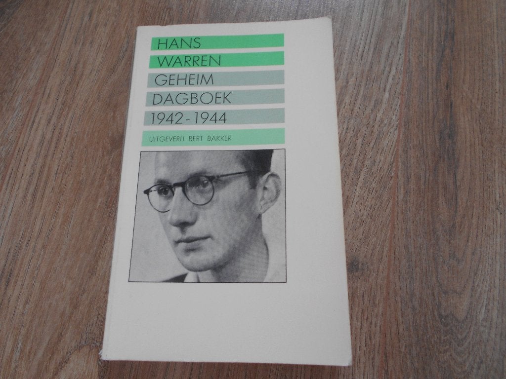 Hans Warren Geheim dagboek 1942-1944, Ophalen of Verzenden, Tweede Wereldoorlog, Zo goed als nieuw, Overige onderwerpen