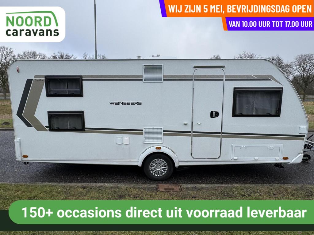 Weinsberg CARA ONE 550 UK  STAPELBED, FRANSBED, RONDZIT, Overige merken, Rondzit, 7 tot 8 meter, Bedrijf