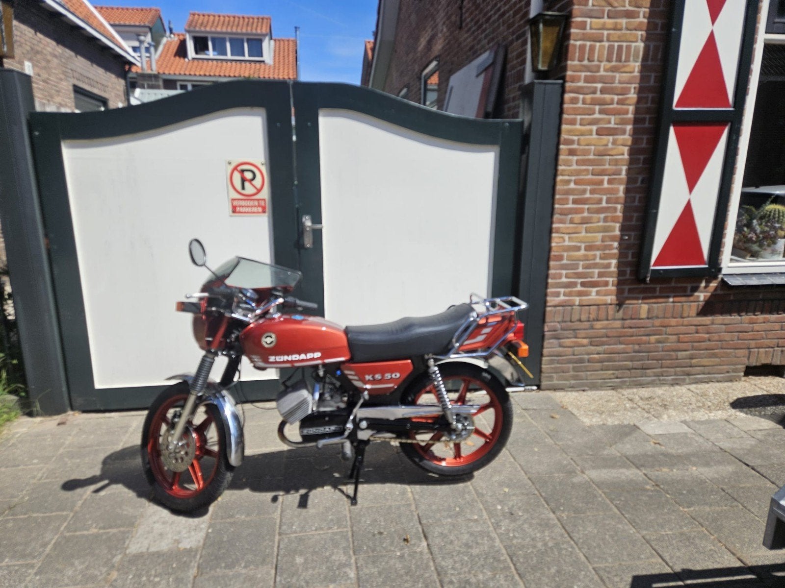Te koop zundap ks50 5bak met motor kenteken., Ophalen, Gebruikt, 70 cc, KS50