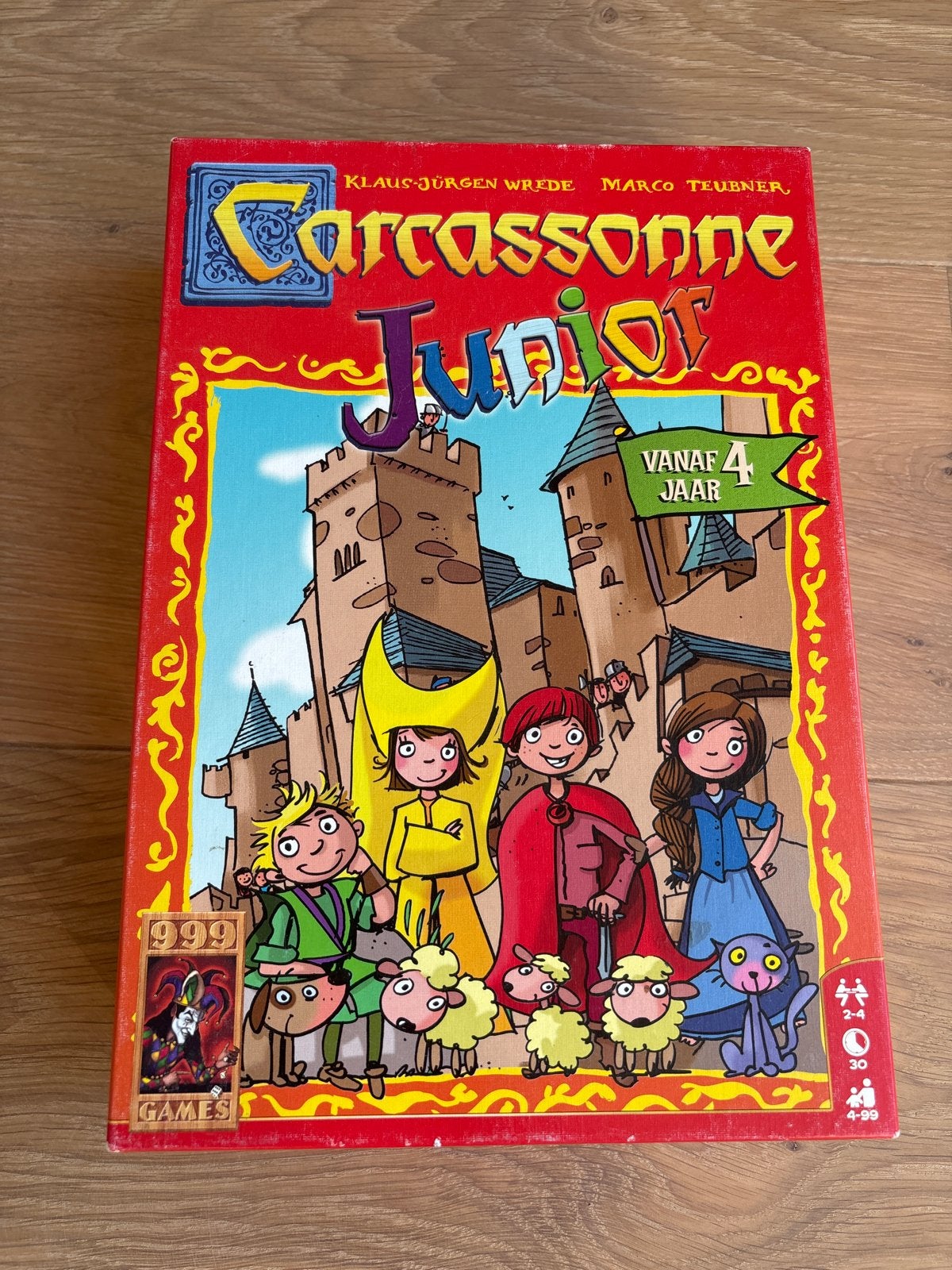 Carcassonne Junior - Het leuke tegellegspel voor kinderen, Een of twee spelers, Ophalen of Verzenden, Zo goed als nieuw