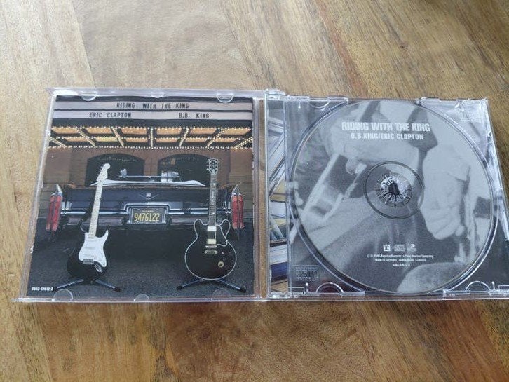 B.B. King & Eric Clapton - Riding With The King CD, Ophalen of Verzenden, Zo goed als nieuw, Album, Inclusief boekje