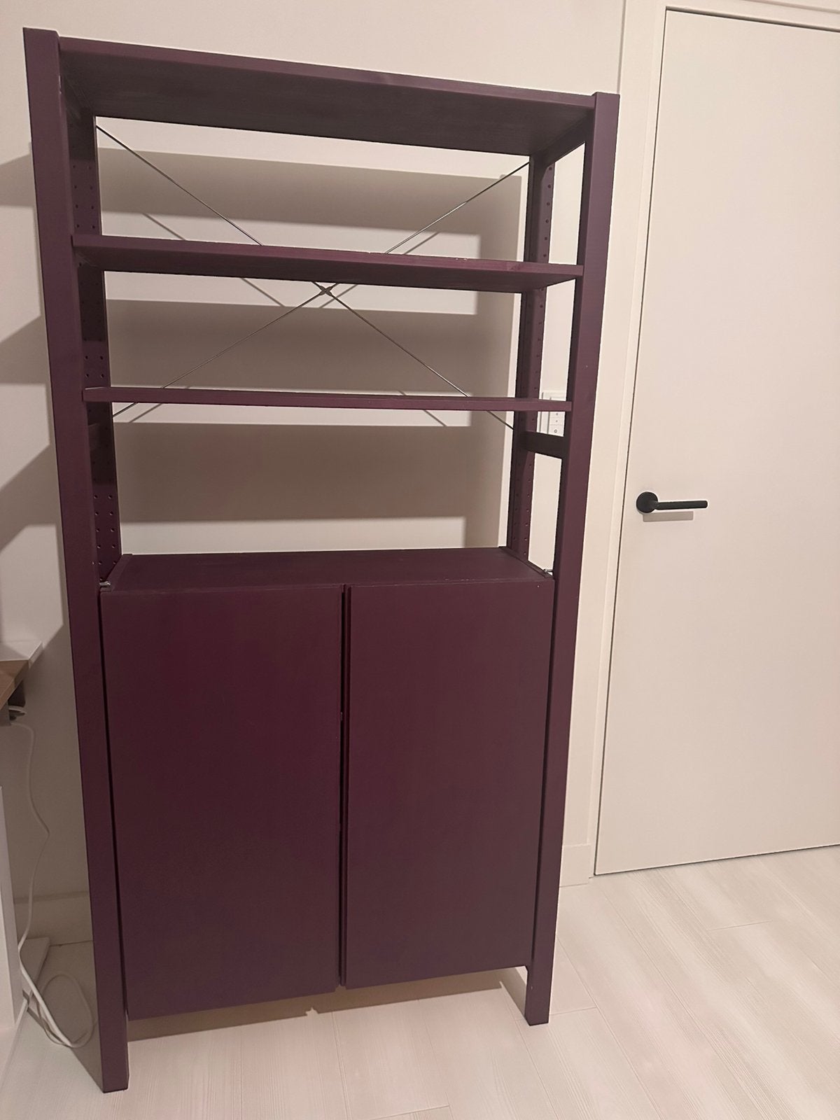 IVAR Ikea kast paars, Ophalen, Zo goed als nieuw, 25 tot 50 cm, Minder dan 100 cm