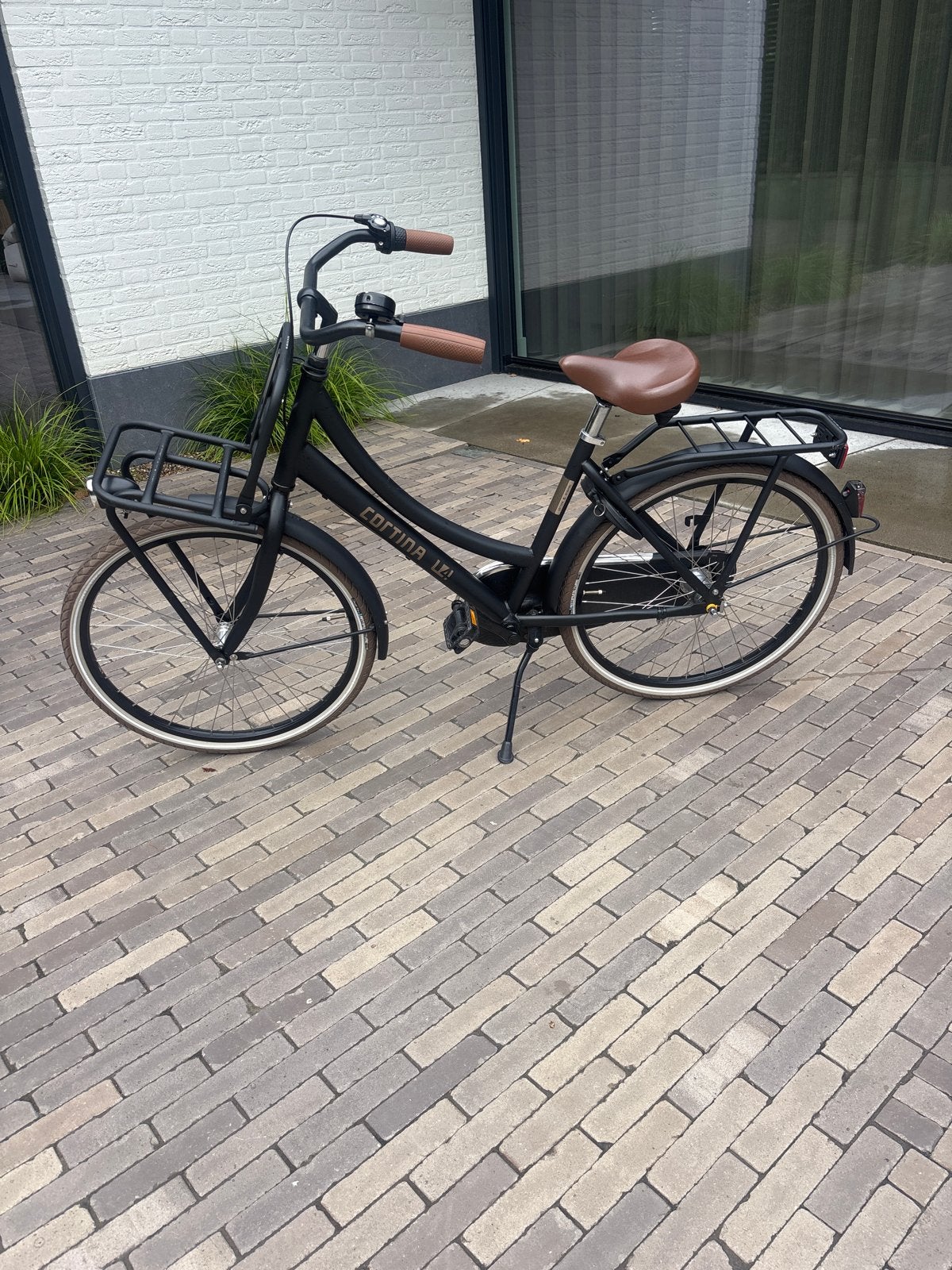 Cortina U4 Transportfiets 24 inch, Terugtraprem, (Extra) lage instap, Zo goed als nieuw, 50 tot 53 cm