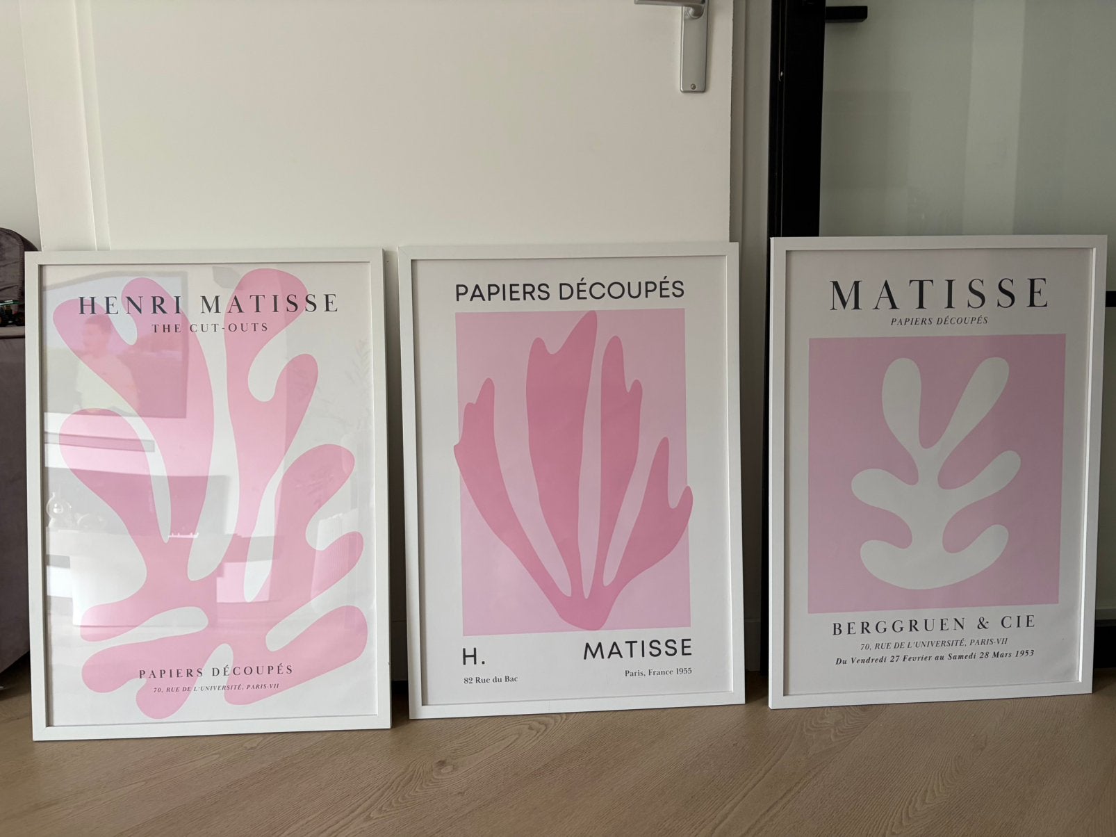 Fotolijsten met poster, Ophalen, Zo goed als nieuw