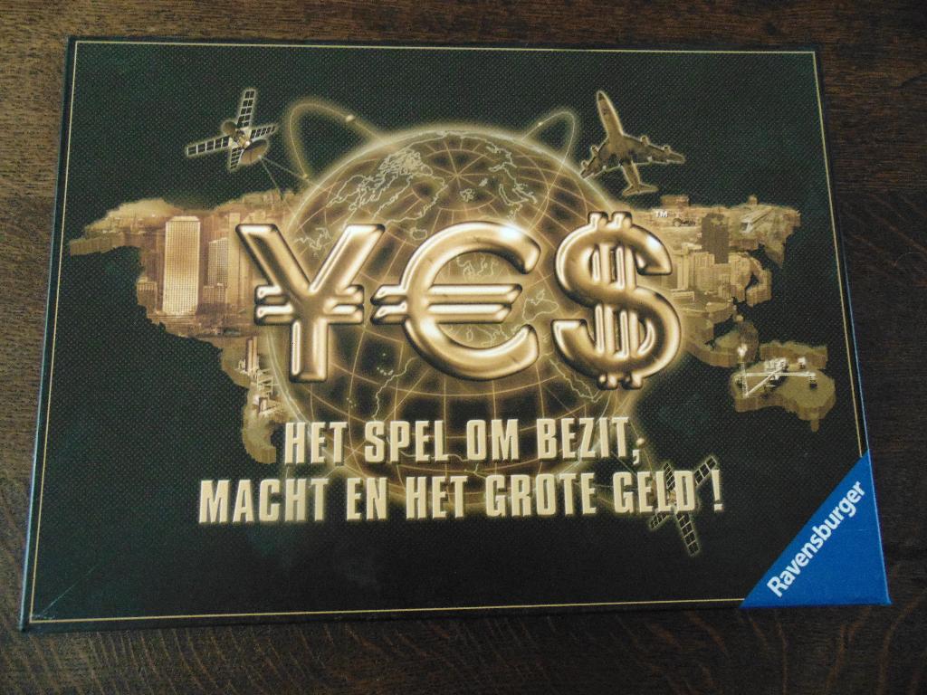 Yes Het spel om Bezit, Macht en het Grote Geld! Ravensburger, Vijf spelers of meer, Ophalen of Verzenden, Zo goed als nieuw, Ravensburger
