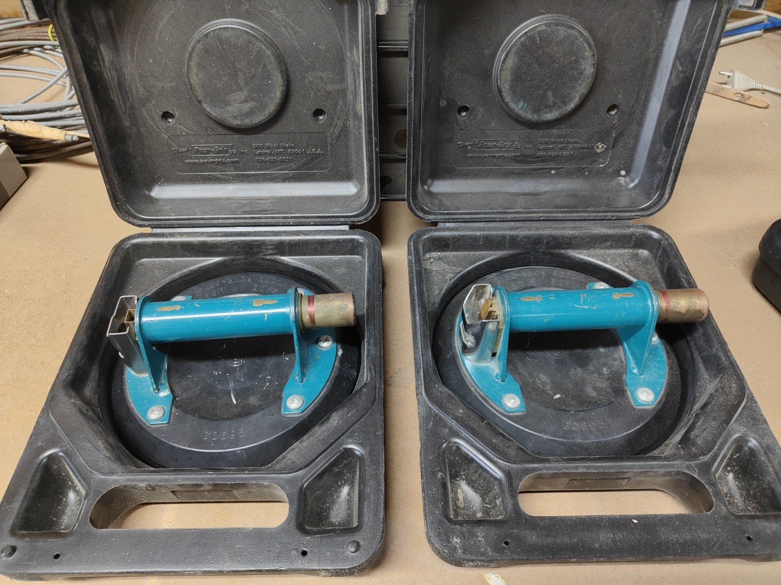 glasdragers vacuümzuignappen (2 stuks), Doe-het-zelf en Verbouw, Ophalen, Gebruikt, Overige typen, Overige merken