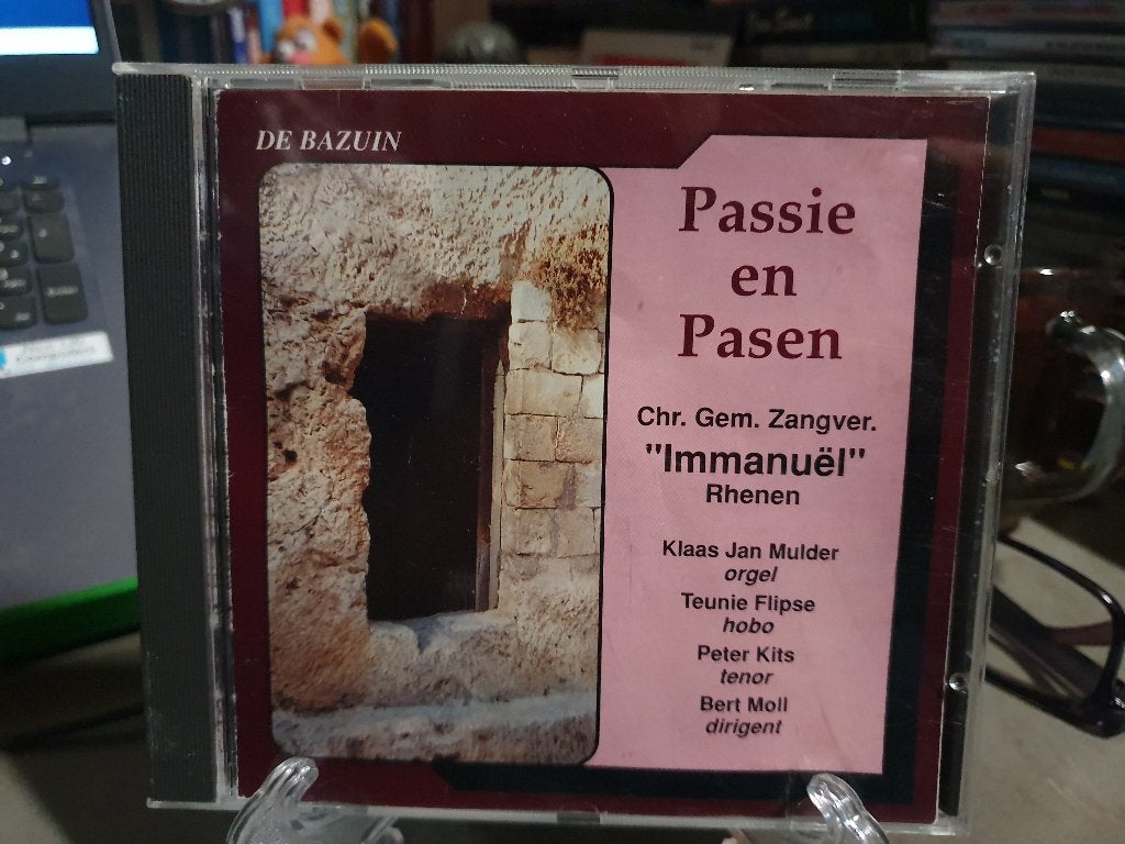 PASSIE EN PASEN ZANG VER IMMANUEL RHENEN CD, Ophalen of Verzenden, Zo goed als nieuw, Gospel