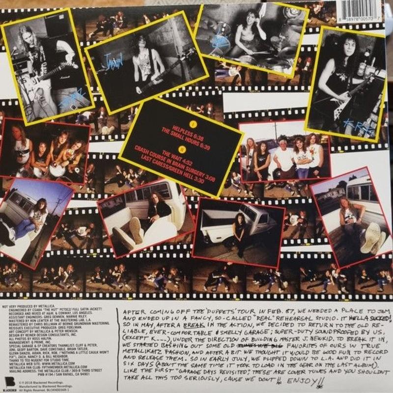 Metallica – The $5.98 E.P. - Garage Days Re-Revisited | 12", Fotohoes, Ophalen of Verzenden, Nieuw in verpakking