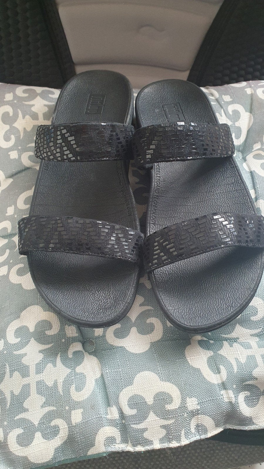 FitFlop sandalen maat 38 - Zwart, Verzenden, Zwart, Sandalen of Muiltjes, Fitflop