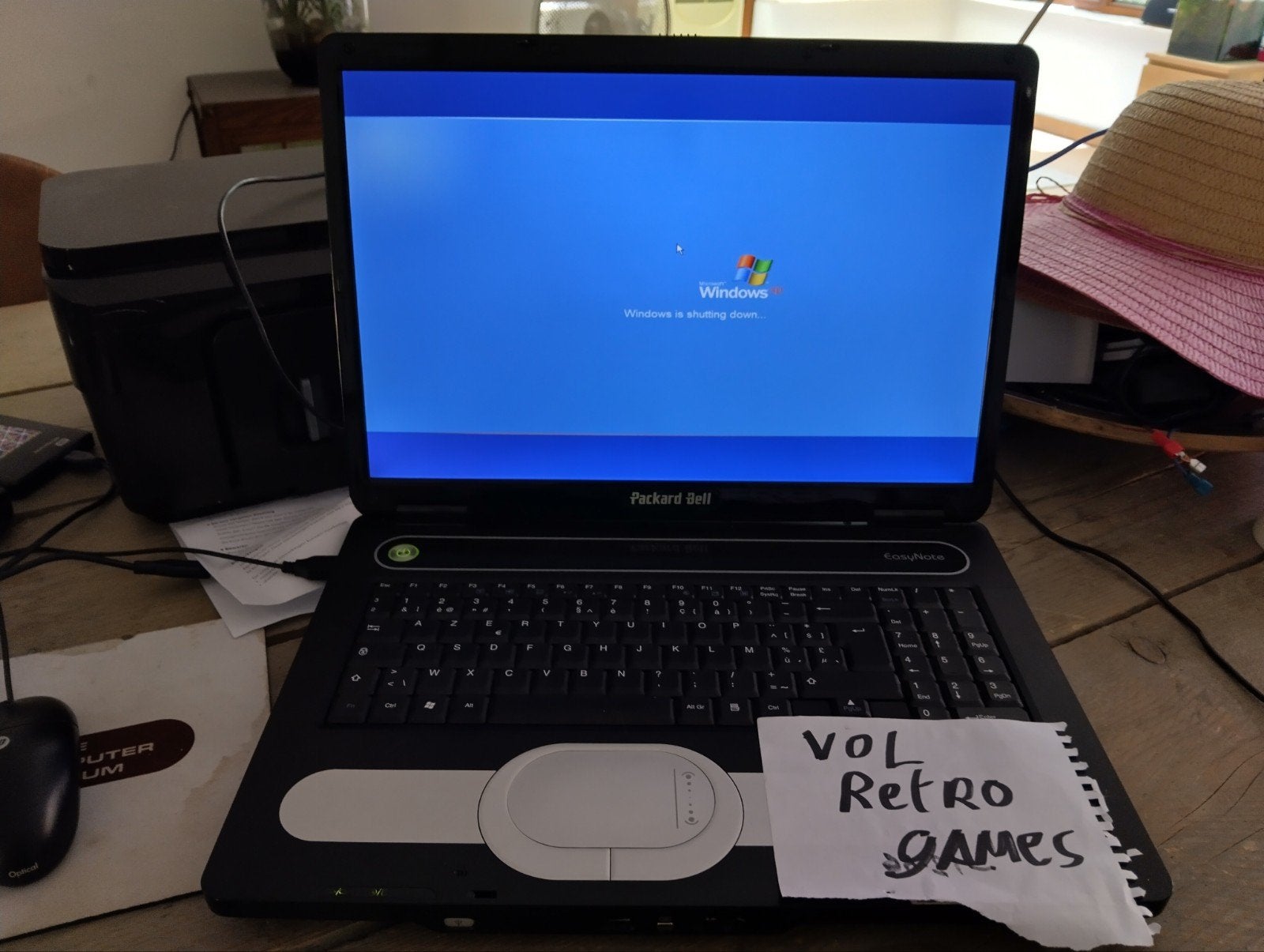 Retro Laptop Windows XP met veel retro games, Computers en Software, Windows Laptops, Gebruikt, Minder dan 4 GB, Qwerty, Verzenden