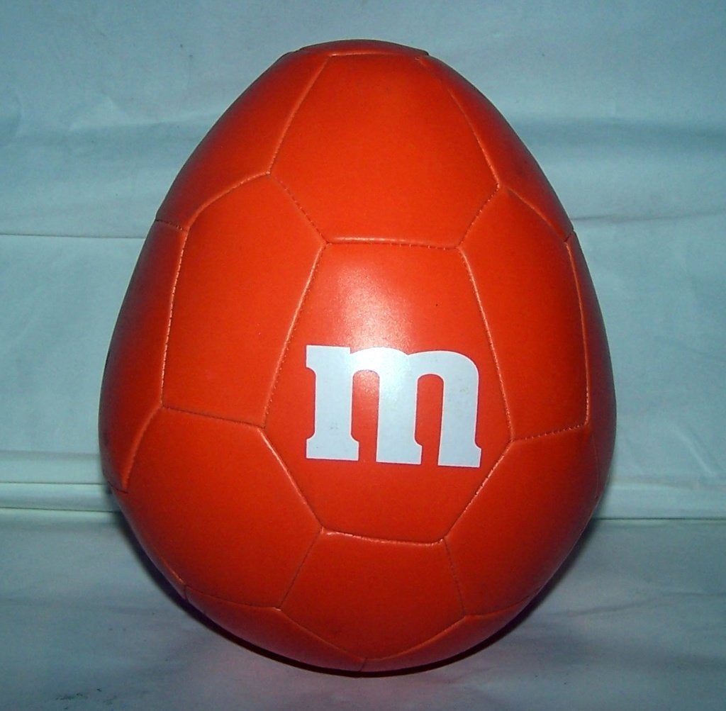 M&M's M-Ball Voetbal Ei - Oranje (2014)., Verzamelen, Merken en Reclamevoorwerpen, Ophalen of Verzenden, Nieuw, Gebruiksvoorwerp