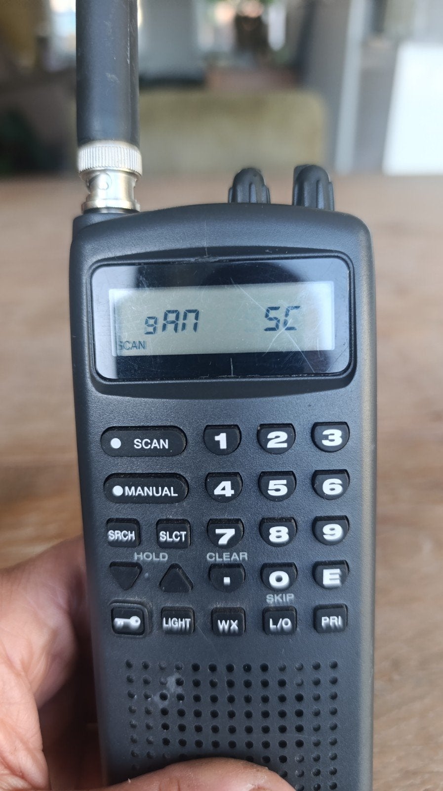 Nette Uniden Bearcat UBC60XLT-2, Ophalen of Verzenden, Zo goed als nieuw, 30 tot 200 kanalen, Draagbaar