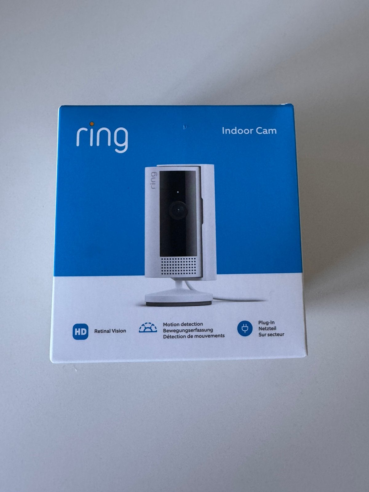 Ring Indoor Cam Wit | Nieuw in doos, Ophalen of Verzenden, Nieuw, Binnencamera