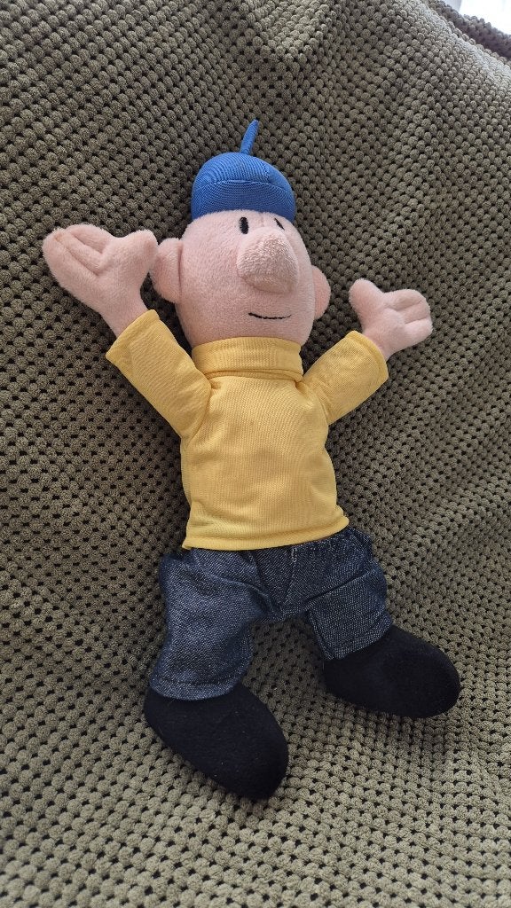 Pat of Mat van Buurman en Buurman knuffel. 32 cm. T7, Kinderen en Baby's, Speelgoed | Knuffels en Pluche, Tweedehands verkoop