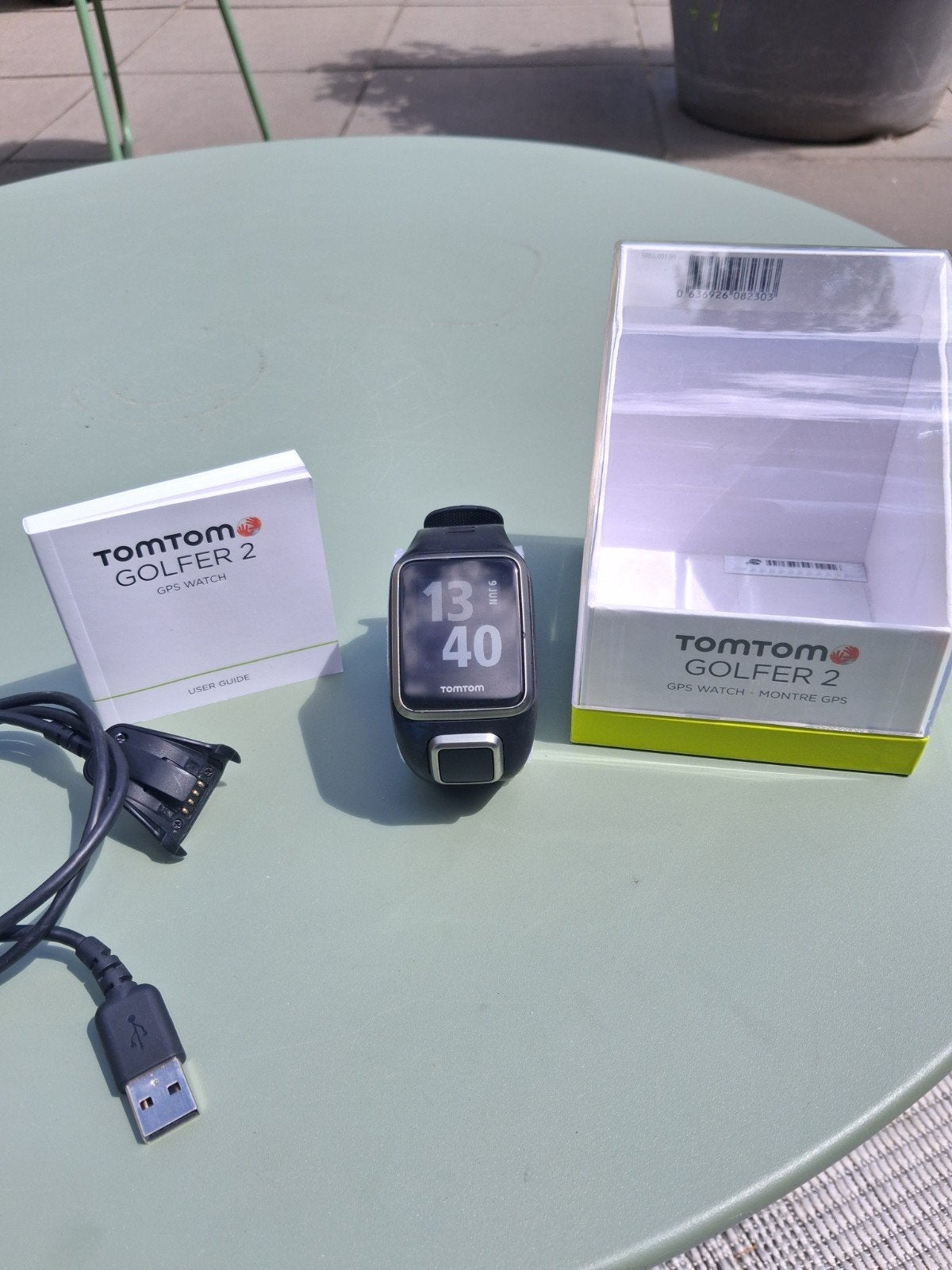 TomTom Golfer 2 GPS Golfhorloge - Gratis Verzenden!!!, Ophalen of Verzenden, Zo goed als nieuw