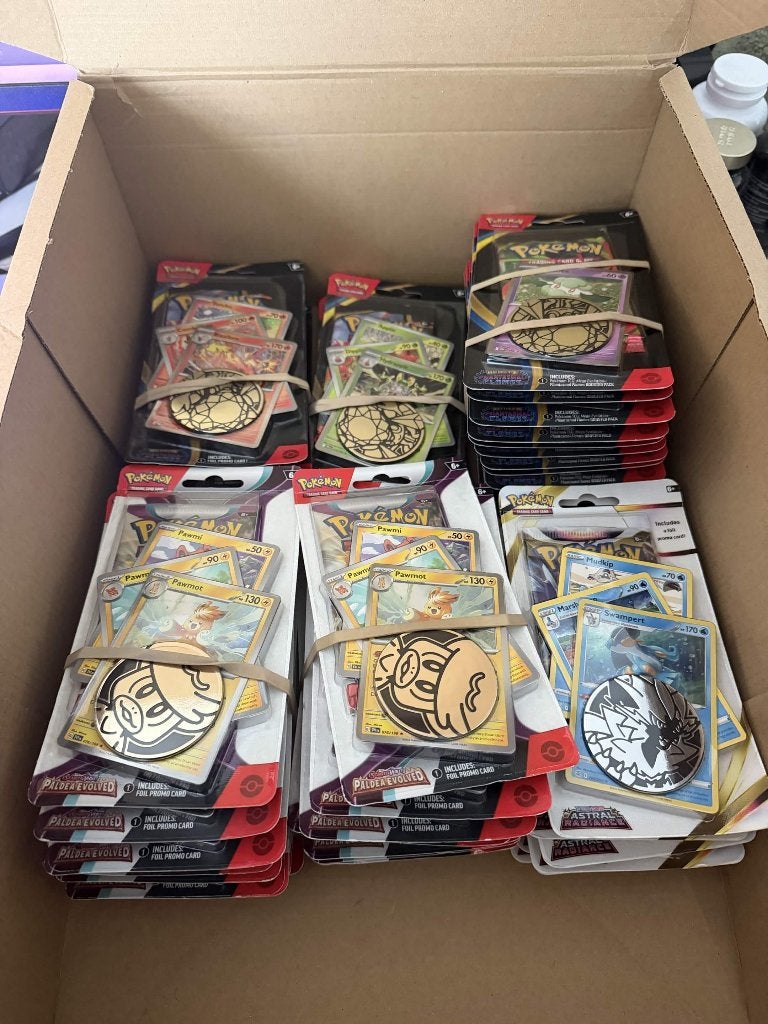 Partij Pokemon packs, Hobby en Vrije tijd, Ophalen, Nieuw, Booster