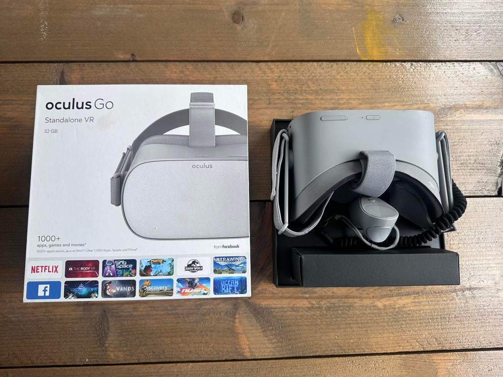 Oculus Go - VR bril 32 GB, Gebruikt, Ophalen of Verzenden, Draadloos, Over-ear