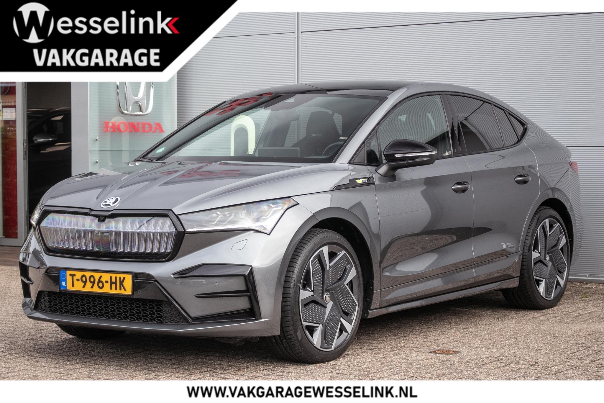 SKODA Enyaq Coupé iV 80 RS - SOH 94% | Panodak | Camera | 2, Auto's, Skoda, Automaat, Gebruikt, 33 min, Origineel Nederlands