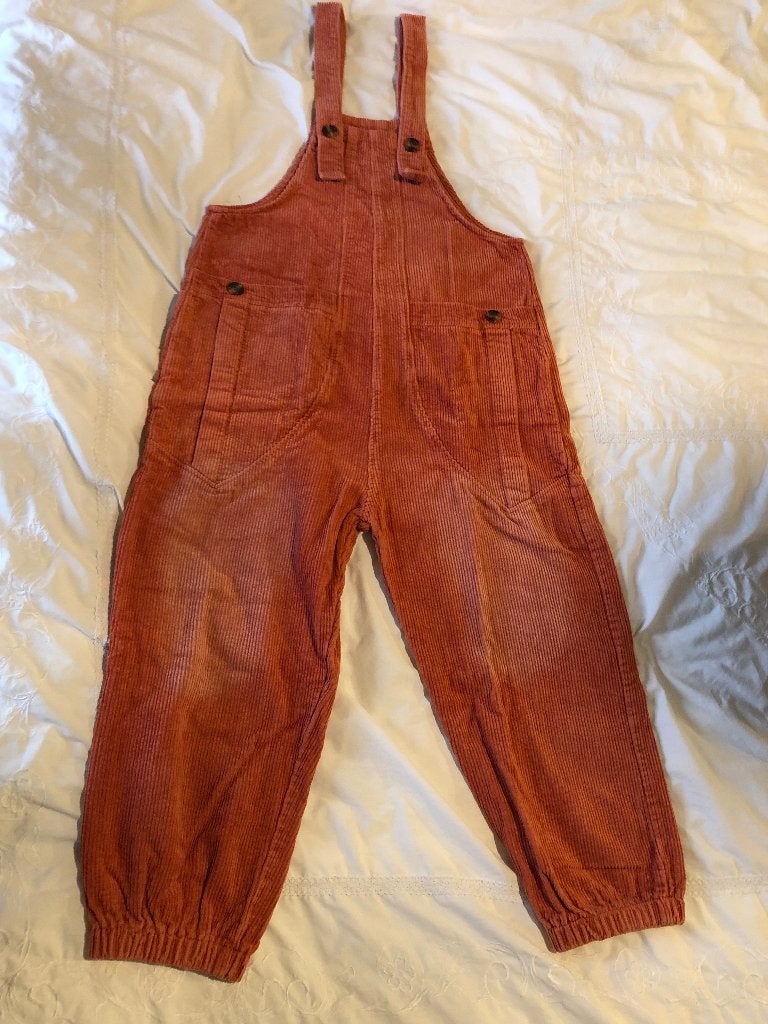 Cherry Picks Japanse stijl tuinbroek oranje ribfluweel, Kleding | Dames, Maat 38/40 (M), Oranje, Ophalen of Verzenden, Zo goed als nieuw