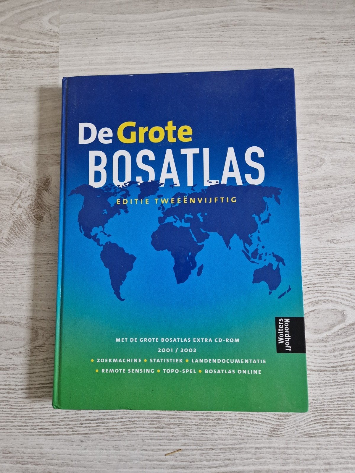 De Grote Bosatlas Editie 52 - School en Thuis, Boeken, Gelezen, Bosatlas, 2000 tot heden, Ophalen of Verzenden