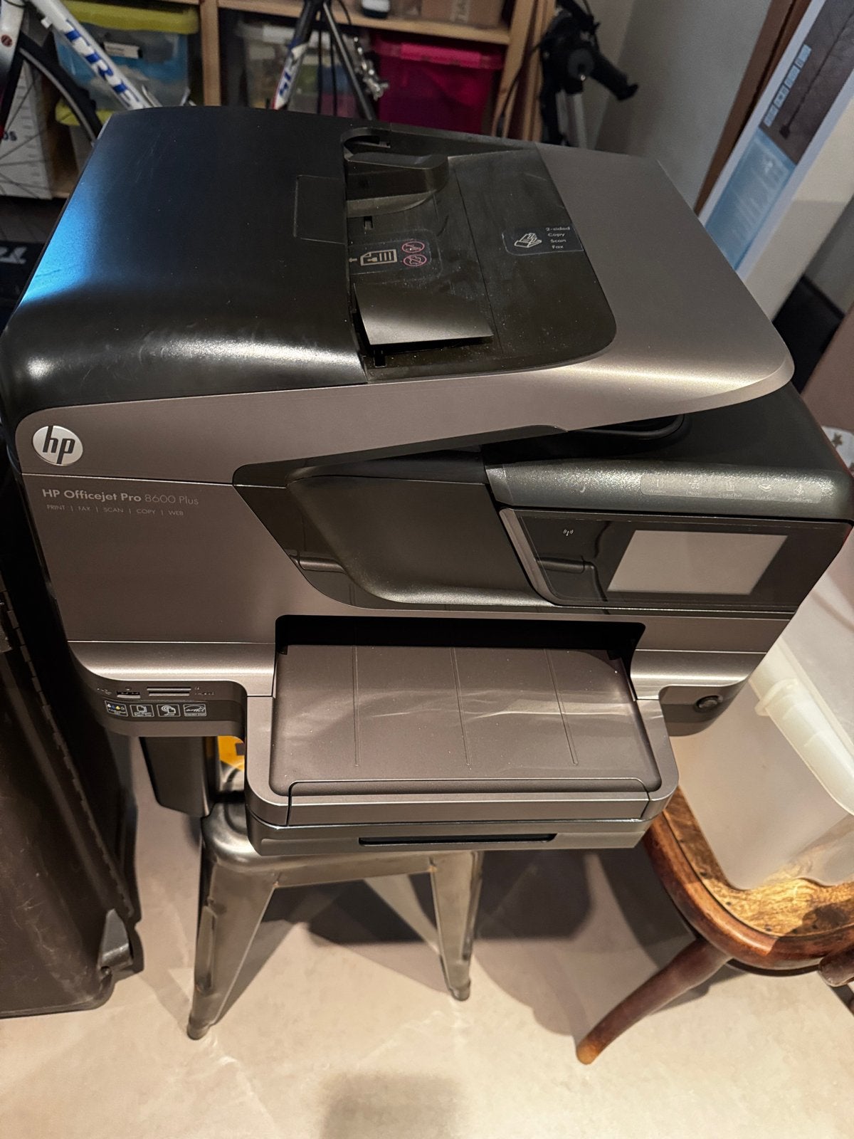 HP Officejet Pro 8600 Plus All-in-One Printer, Ophalen, Gebruikt, Faxen, Inkjetprinter