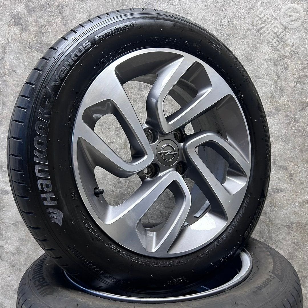 16 inch originele velgen + zomerbanden Opel Crossland X, Gebruikt, -, Banden en Velgen, Ophalen of Verzenden