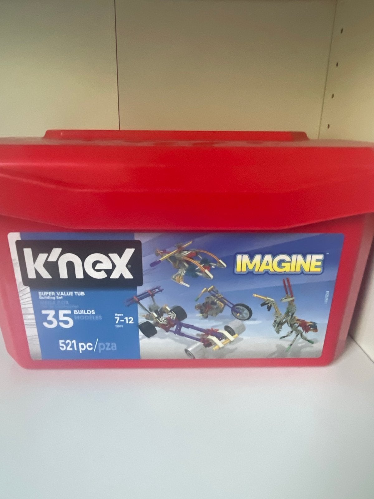 Grote K'nex Super Value Tub met handleiding, Ophalen of Verzenden, Gebruikt, K'nex
