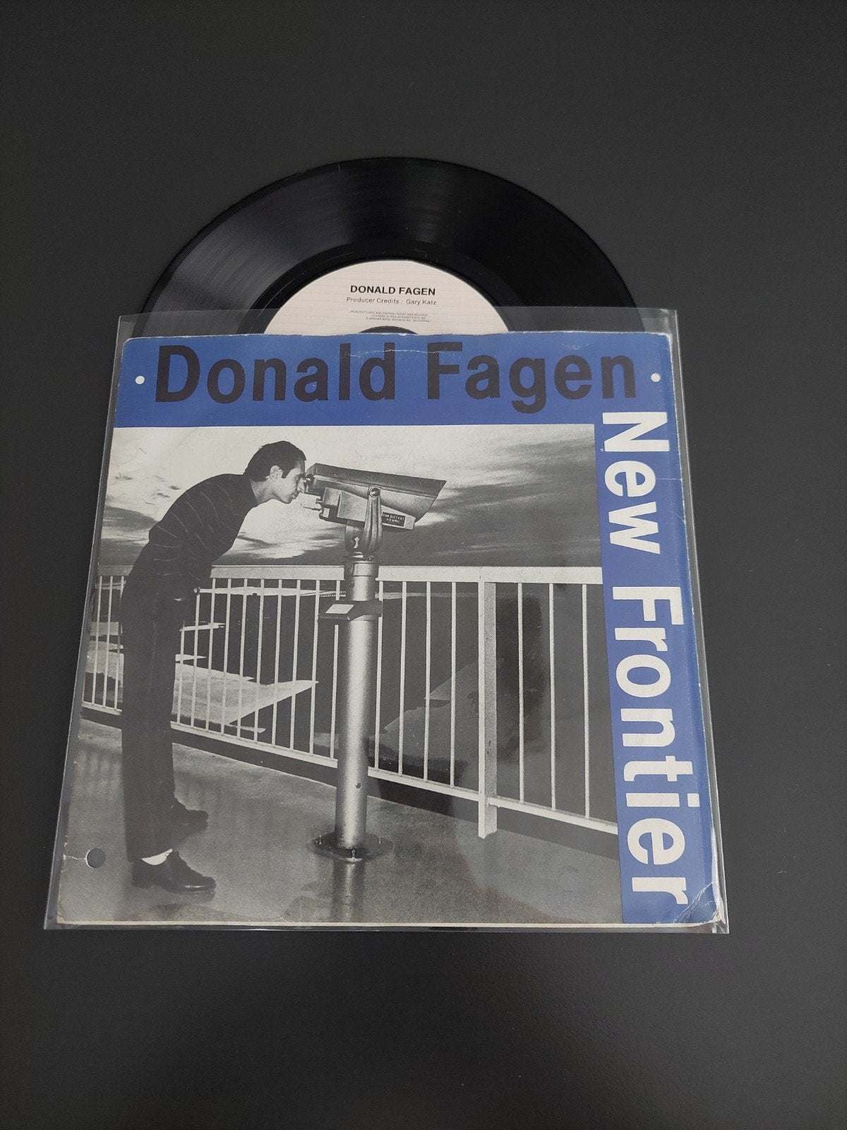 donald fagen new frontier, Ophalen of Verzenden, Gebruikt, 7 inch