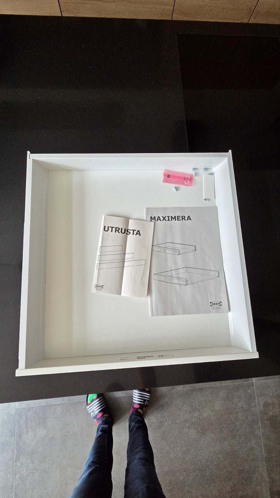 IKEA Utrusta Maximera lade, wit, nieuw, Wit, Nieuw, Minder dan 100 cm, 50 tot 75 cm