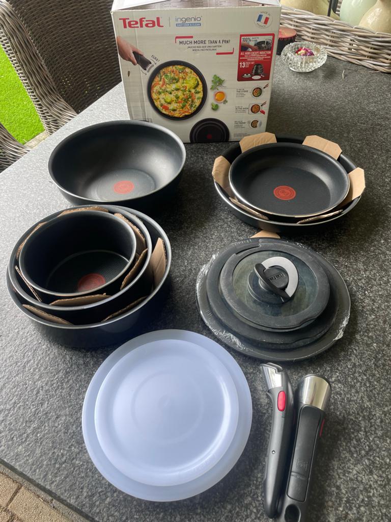 Tefal Ingenio Pannenset - 13-delig, Nieuw in doos, Ophalen of Verzenden, M, M, Nieuw