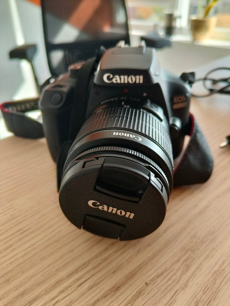 Canon EOS 4000d, Audio, Tv en Foto, Ophalen, Gebruikt, Spiegelreflex, Canon