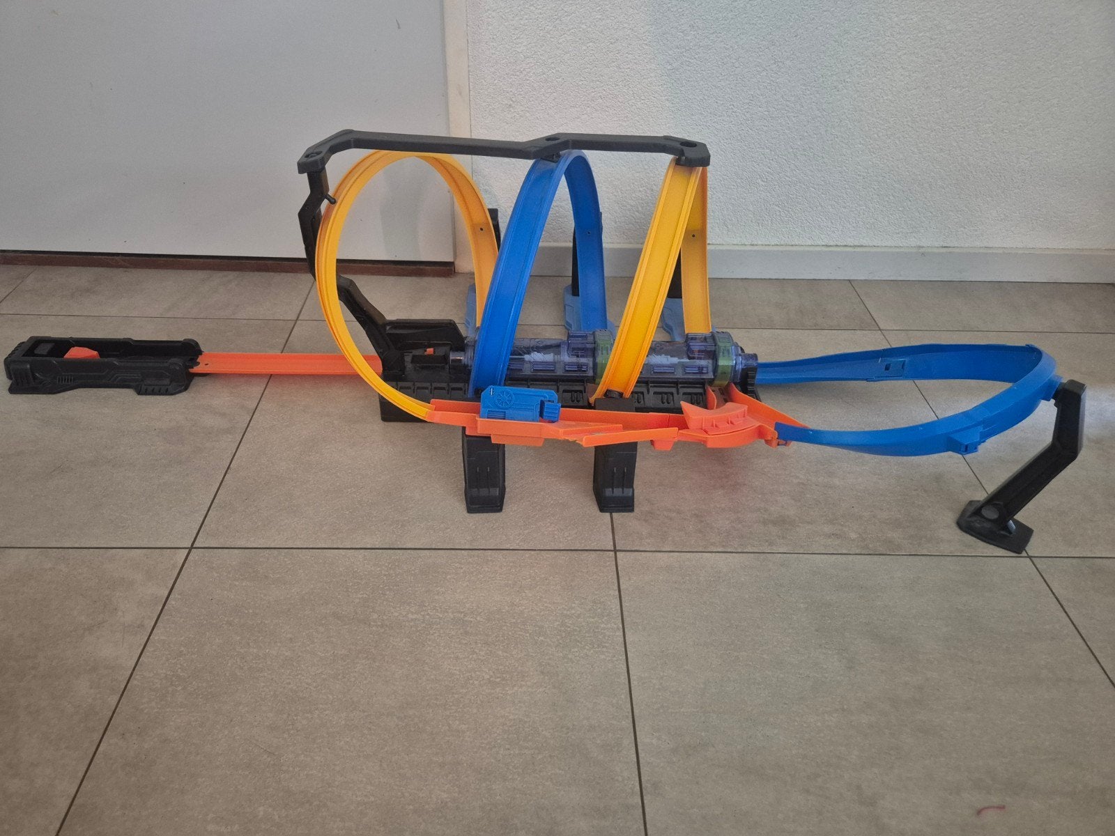 Hotwheels action kurkentrekker, Ophalen, Racebaan, Zo goed als nieuw, Hot Wheels