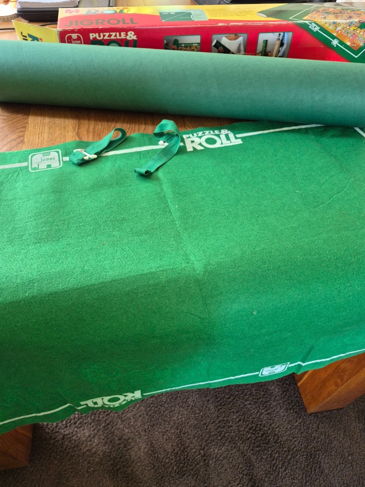 Jumbo Puzzle Roll - Geschikt voor puzzels tot 1000 stukjes, Ophalen of Verzenden, 500 t/m 1500 stukjes, Gebruikt, Legpuzzel