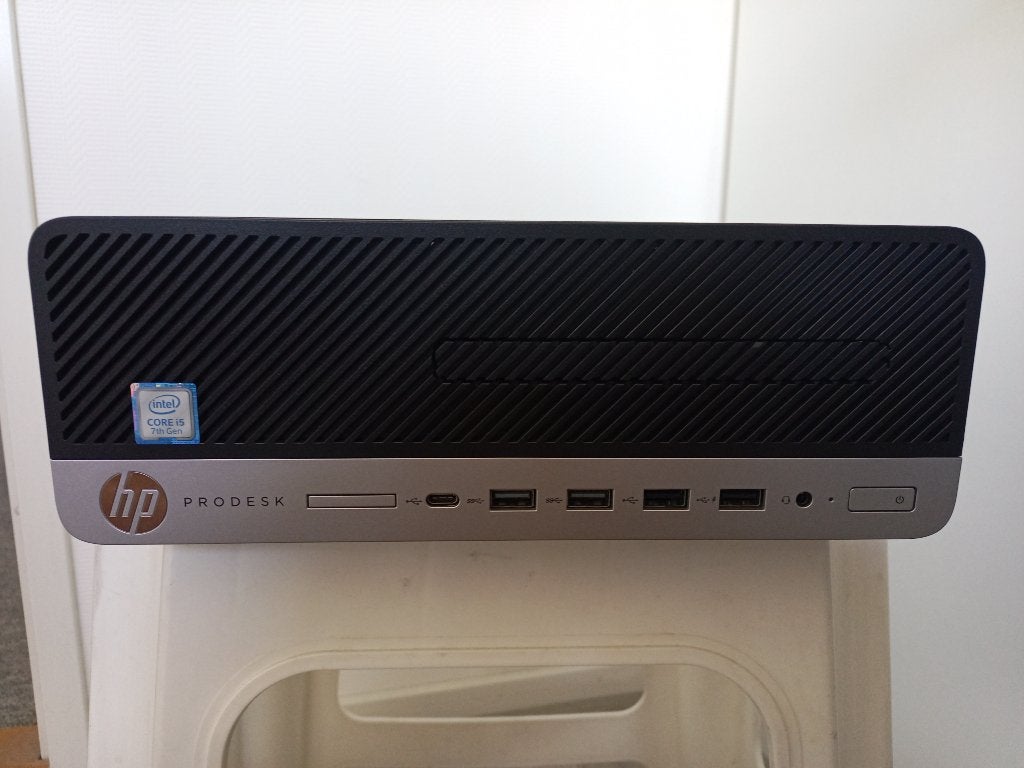 HP pc, Computers en Software, Desktop Pc's, Ophalen, Zo goed als nieuw, 3 tot 4 Ghz, SSD